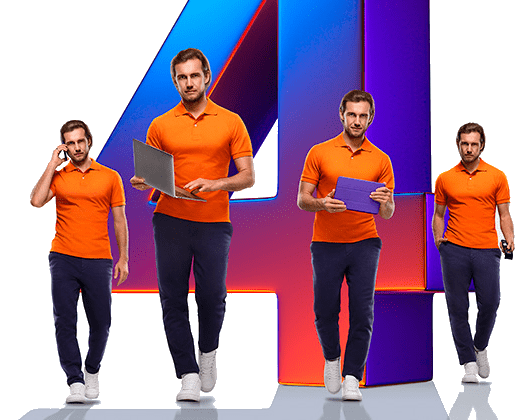 Великолепная четверка Ростелеком в деревня Родионово (Кировская область)